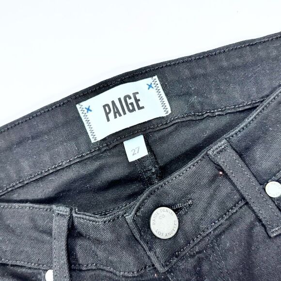 Paige black Verdugo skinny jean 27 - Picture 6 of 10